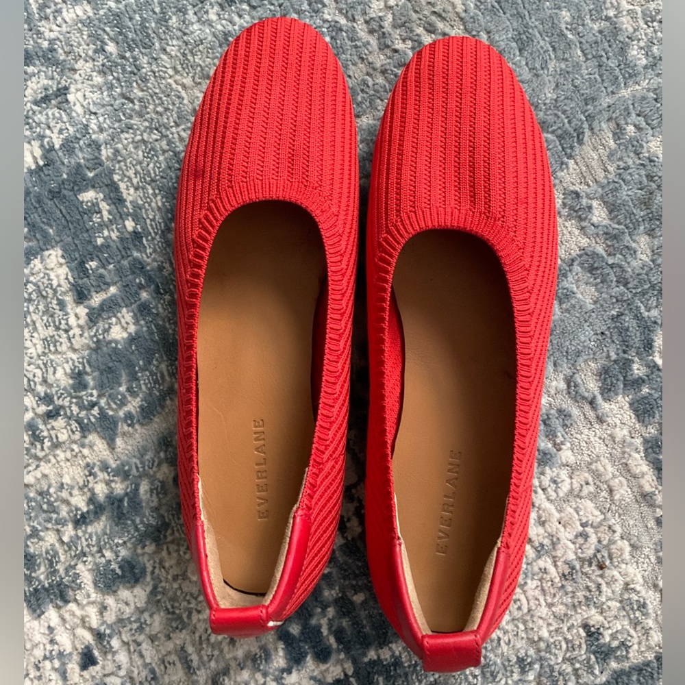 Red Everlane The Day Glove in ReKnit